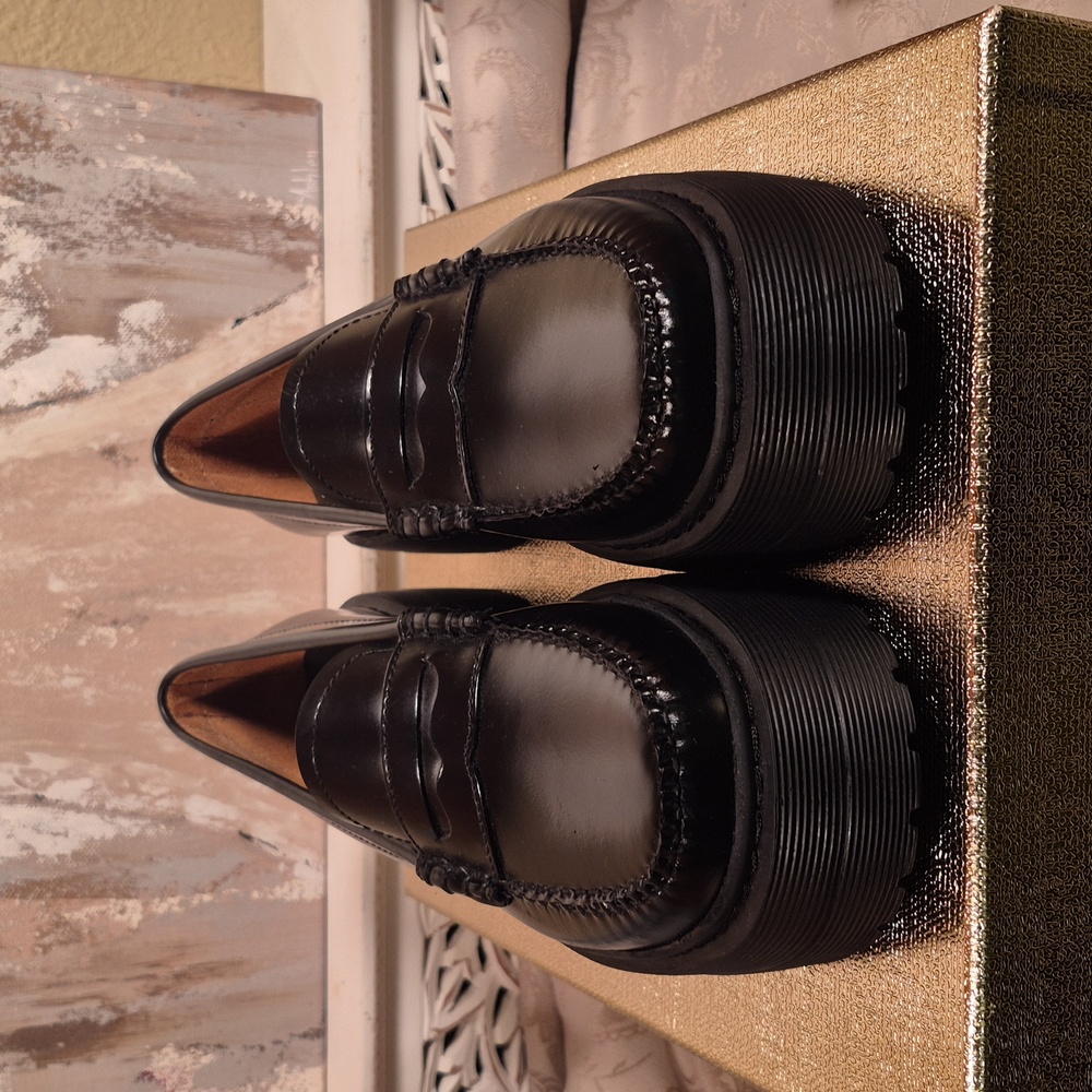 G.H. Bass Whitney Platform Penny Loafer - Picture 6 of 12
